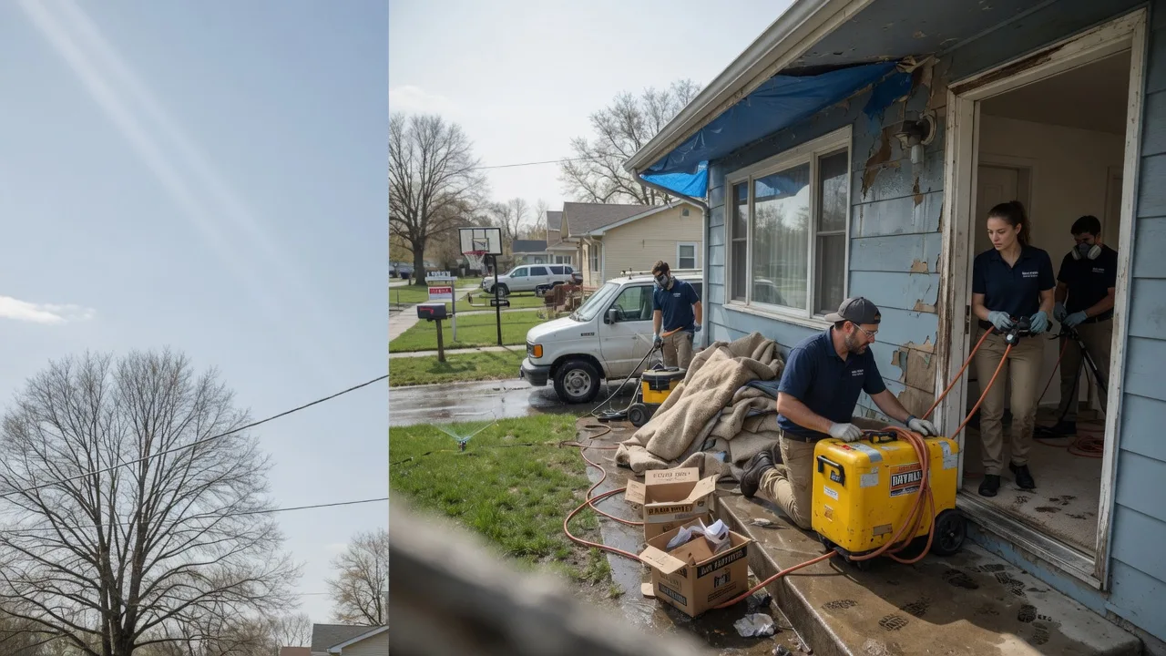 Basement Flood Cleanup in Dushore, PA near me